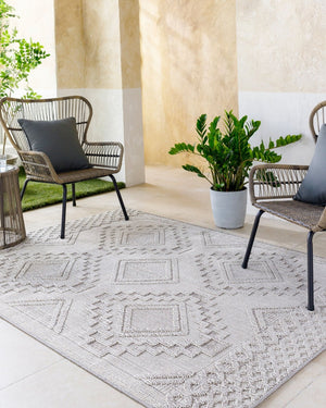 Livabliss Rockport Scandinavian Modern Polypropylene Area Rug Indoor Outdoor Medium Pile RPT2319-71010
