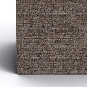 English Elm Rockwood Cube Storage Ottoman with Tray — Denim Vegan Faux Leather, Flip-Top Serving Tray & Hidden Storage Gray B136P158202