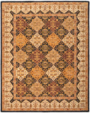 Feizy Rugs Wagner Wool Hand Tufted Classic Rug Gold/Tan/Black 5' x 8'