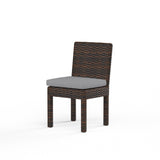 Montecito Armless Dining Chair in Canvas Natural w/ Self Welt SW2501-1A-5404 Sunset West