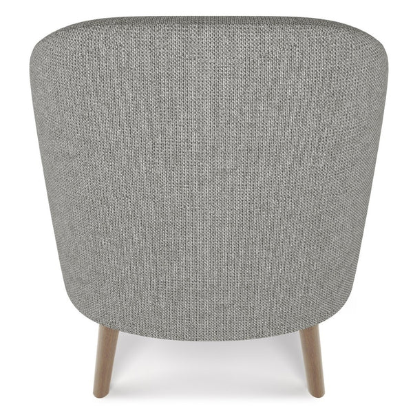 English Elm Thorne Accent Chair In Classic Grey - Stylish, Durable, And Comfortable For Any Modern Space B136P159634-GIGA