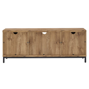 Homelegance By Top-Line Brennen TV Stand for TVs up to 65" Oak Wood