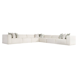 Bernhardt Bernhardt Bliss Oversized 160" Modular Sectional — Deep-Seat Comfort, 9 Pillows, Custom Made Order - Made to Order K1838