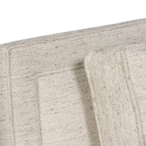 Bernhardt Bernhardt Addison Loveseat — Customizable Modern Loveseat With Welted Seams, Spring-Down Cushions, Tapered Legs - Made to Order B1485A