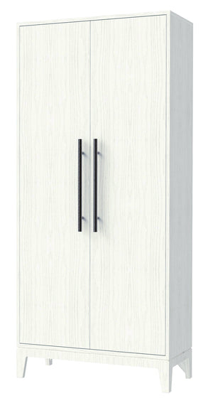 Hekman Furniture 680789 Millie Ii Storage Cabinet - Elegant Ivory Oak Finish With Adjustable Shelves For Versatility Ivory Oak Millie Ii Storage Cabinet 680789