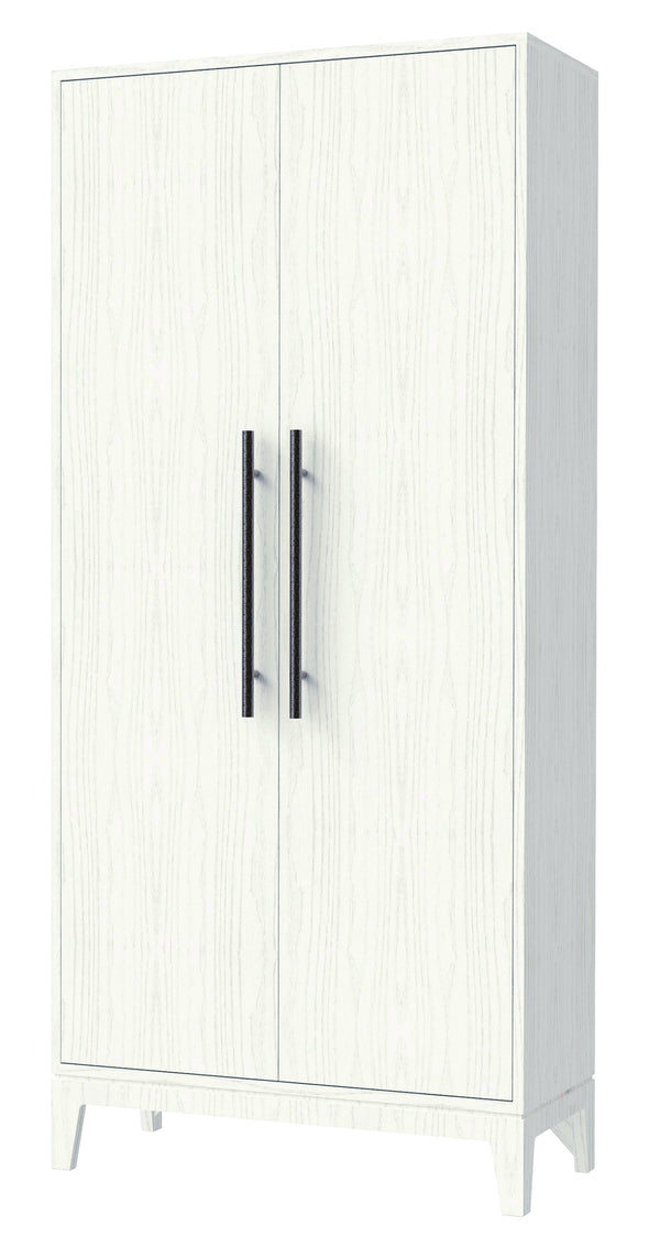 Hekman Furniture 680789 Millie Ii Storage Cabinet - Elegant Ivory Oak Finish With Adjustable Shelves For Versatility Ivory Oak Millie Ii Storage Cabinet 680789