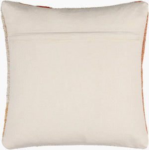 Surya Rory 18"X18" Luxury Accent Pillow - Modern Wool, Jute & Cotton Blend For Cozy Home Décor Ivory Wool,Jute,Cotton,Cotton Rry001-1818p
