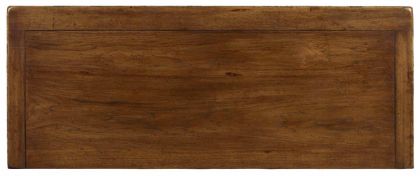 Hooker Furniture Archivist Pecky Pecan Bureau With Cedar-Lined Drawer, Jewelry Tray, Av Cable Management & Rustic Charm 5447-90011