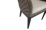 Marbella Dining Chair in Echo Ash w/ Self Welt SW4501-1-EASH-STKIT Sunset West