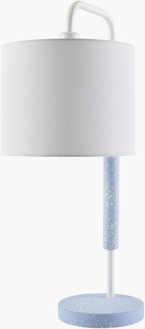 Livabliss Rishi Cement Body Table Lamp with Linen Shade for Living Room or Bedroom RSI-001