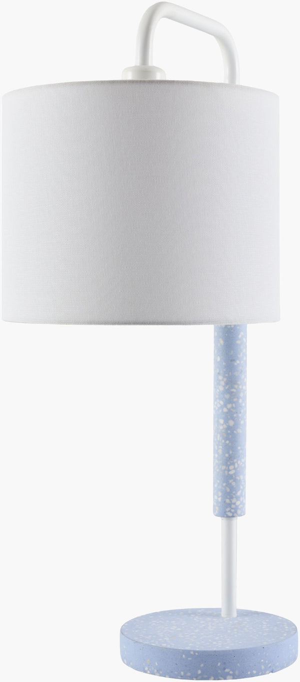 Livabliss Rishi Cement Body Table Lamp with Linen Shade for Living Room or Bedroom RSI-001