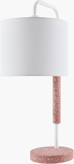 Livabliss Rishi Cement Body Table Lamp with Linen Shade for Industrial or Scandinavian Decor RSI-003