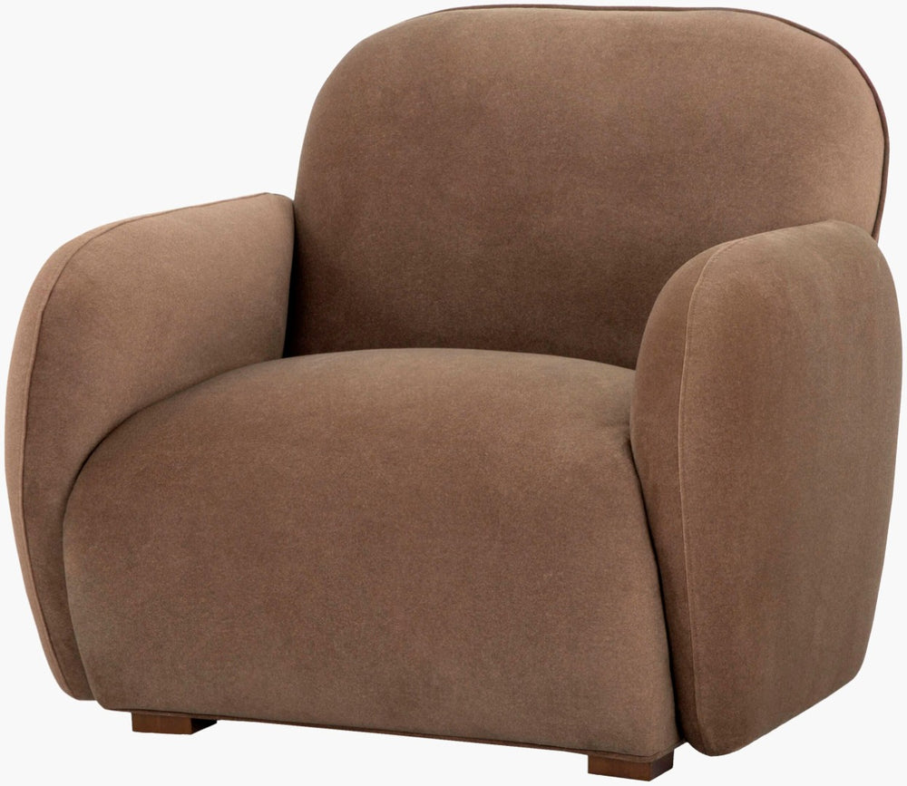 Surya Roselyn Modern Lounge Accent Chair with Foam Seat for Living Room or Bedroom RSLY001-333637