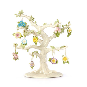Lenox Celebrate Flowers 10-Piece Ornament & Tree Set Multi, NO COLOR PORCELAIN 887873