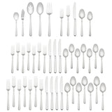 Lenox Kate Spade Carlton Street 45-Piece Flatware Set Metallic, STAINLESS METAL 871230