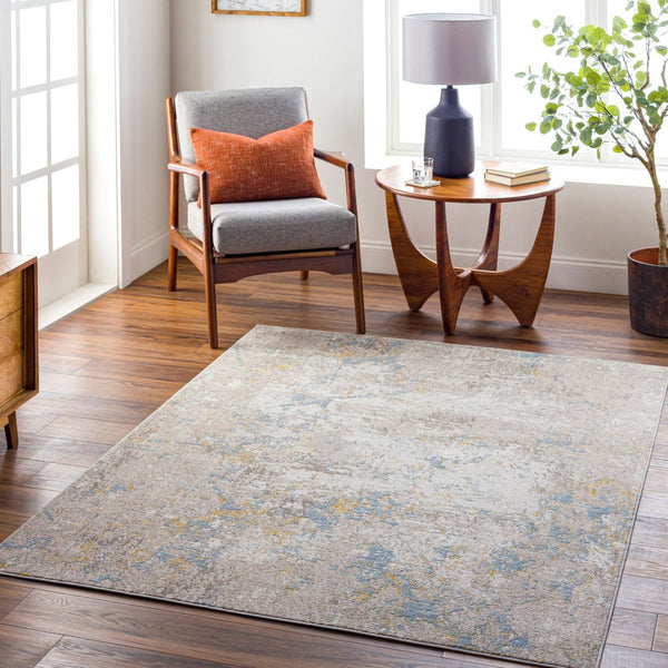 Livabliss Roswell Geometric Modern Area Rug Machine Woven Polypropylene Blend for Living Rooms RSW2300-9212