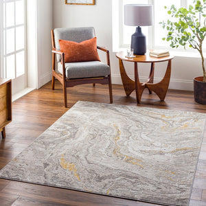Livabliss Roswell Geometric Modern Area Rug Machine Woven Polypropylene for Living Rooms RSW2306-9212