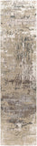 Arte RTE-2303 2'6" x 10' Handmade Rug RTE2303-2610  Light Gray, Brown, Ivory, Tan, Gray Surya