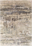 Arte RTE-2303 6' x 9' Handmade Rug RTE2303-69  Light Gray, Brown, Ivory, Tan, Gray Surya