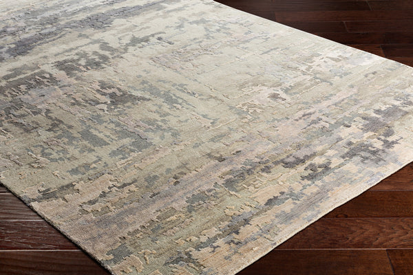Arte RTE-2303 8' x 11' Handmade Rug RTE2303-811  Light Gray, Brown, Ivory, Tan, Gray Surya
