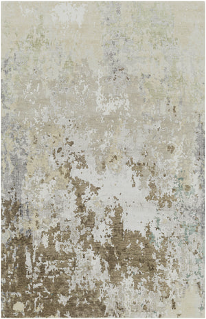 Arte RTE-2306 6' x 9' Handmade Rug RTE2306-69  Tan, Ivory, Light Gray, Medium Gray, Beige, Brown Surya