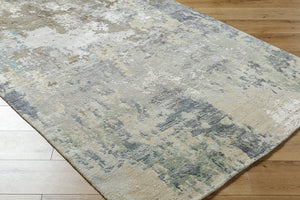 Surya Arte Hand-knotted 6' X 9' Elegant Wool & Viscose Rug - Luxurious Centerpiece For Any Room Decor Tan Wool,Viscose Rte2306-23