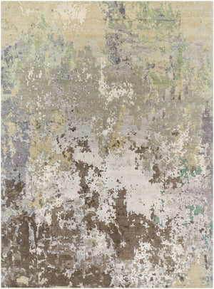 Arte RTE-2306 8' x 11' Handmade Rug RTE2306-811  Tan, Ivory, Light Gray, Medium Gray, Beige, Brown Surya