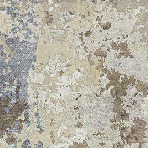 Arte RTE-2306 8' x 11' Handmade Rug RTE2306-811  Tan, Ivory, Light Gray, Medium Gray, Beige, Brown Surya