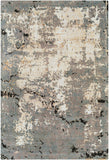 Arte RTE-2307 6' x 9' Handmade Rug RTE2307-69  Denim, Black, Saffron, Beige, Light Beige, Light Gray Surya