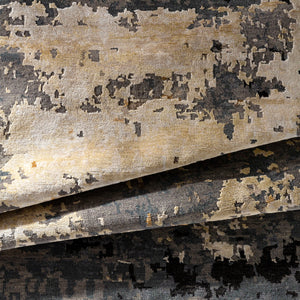 Arte RTE-2307 8' x 11' Handmade Rug RTE2307-811  Denim, Black, Saffron, Beige, Light Beige, Light Gray Surya