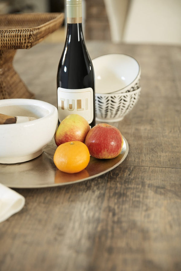 Hooker Furniture La Grange Le Vieux Double Pedestal Dining Table With Two 18" Leaves, Reclaimed Barnwood Finish 6960-75200-81