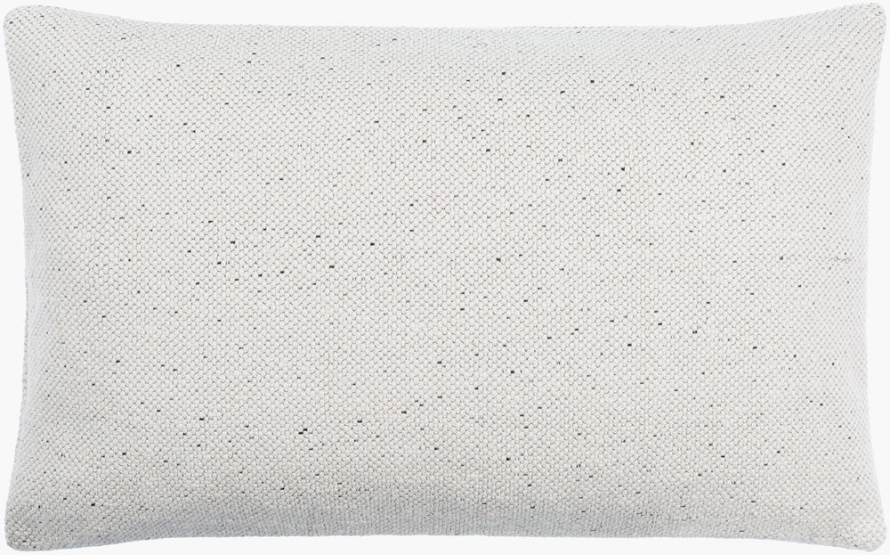 Surya Artisanal 14"L X 22"W Lumbar Pillow - Elegant Cotton-viscose Blend With Intricate Design For Comfort Black Cotton,Viscose,Cotton,Viscose Rti001-1422