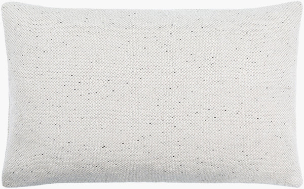 Surya Artisanal Accent Pillow - 18" Elegantly Designed Cotton & Viscose Blend For Comfort & Style Black Cotton,Viscose,Cotton,Viscose Rti001-2222