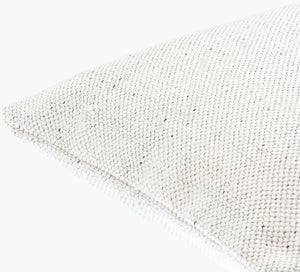 Surya Artisanal 14"L X 22"W Lumbar Pillow - Elegant Cotton-viscose Blend With Intricate Design For Comfort Black Cotton,Viscose,Cotton,Viscose Rti001-1422