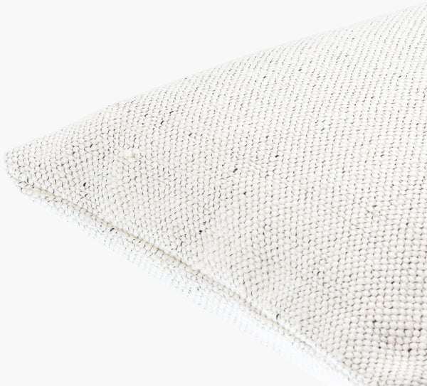 Surya Artisanal Accent Pillow - 18" Elegantly Designed Cotton & Viscose Blend For Comfort & Style Black Cotton,Viscose,Cotton,Viscose Rti001-2222