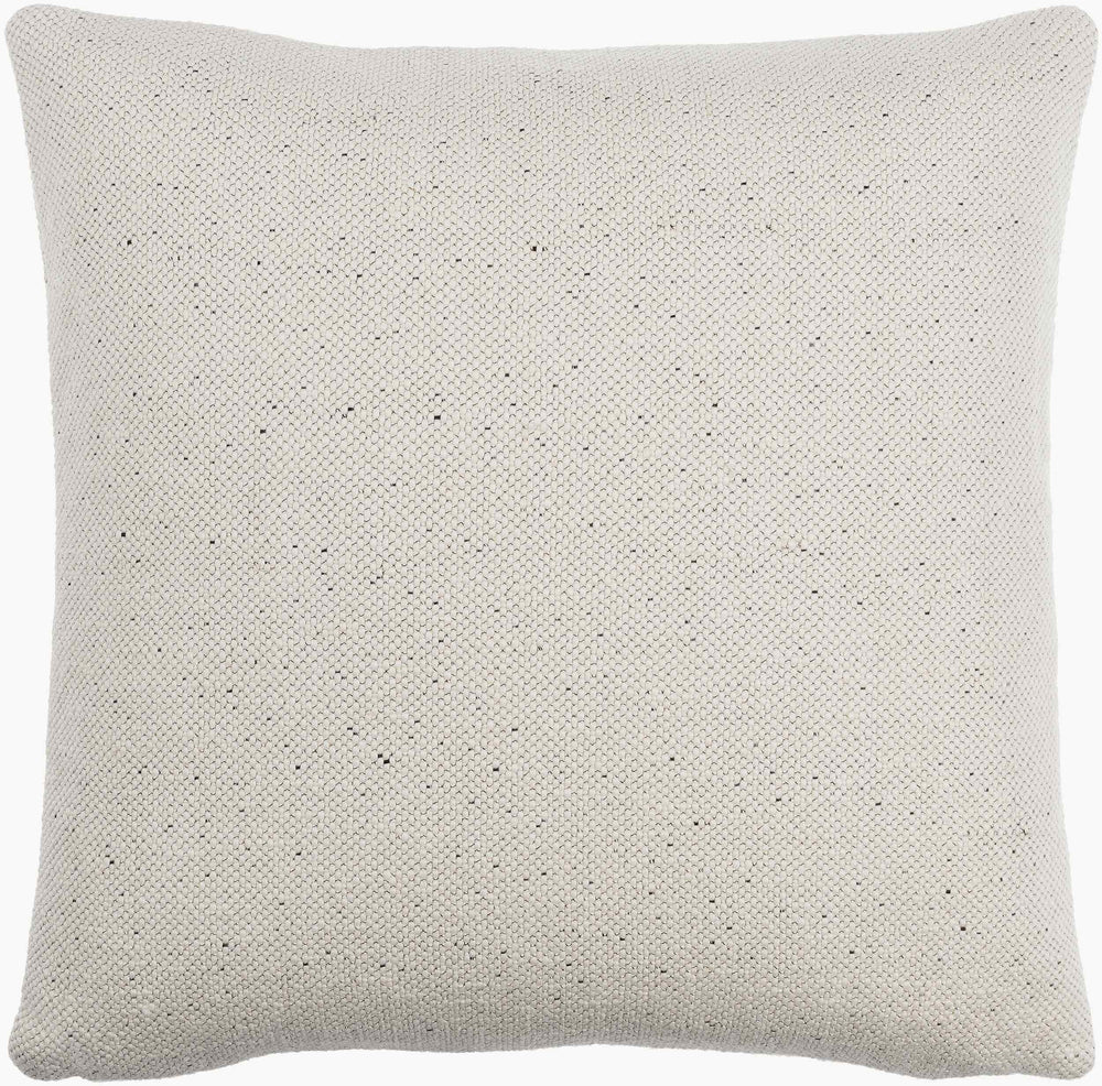 Surya Artisanal Accent Pillow - 18" Elegantly Designed Cotton & Viscose Blend For Comfort & Style Black Cotton,Viscose,Cotton,Viscose Rti001-2222