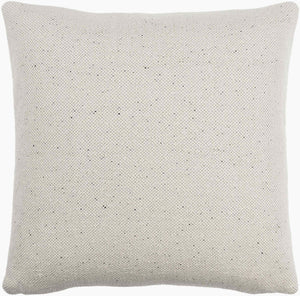Surya Artisanal Accent Pillow - 18" Elegantly Designed Cotton & Viscose Blend For Comfort & Style Black Cotton,Viscose,Cotton,Viscose Rti001-2222