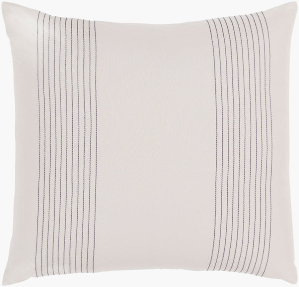 Surya Rhythm Rtm-1000 Sham - Modern Cotton Design For Timeless Decor, 30-day Warranty, Care Instructions Included Medium Gray Cotton,Cotton Rtm1000-es