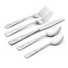 Oneida Tuscany 45-Piece Stainless Steel Flatware Set, Satin Finish, Dishwasher Safe