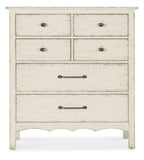 Americana Six-Drawer Chest Whites/Creams/Beiges Americana Collection 7050-90110-02 Hooker Furniture