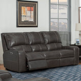 Parker House Parker Living Swift - Twilight Power Reclining Sofa Twilight Top Grain Leather with Match (X) MSWI#832PH-TWI