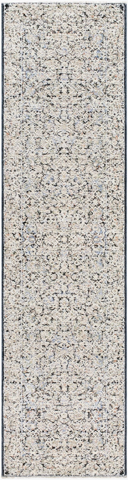 Livabliss Rivaldo Traditional Fringe Accent Rug Polyester Medium Pile for Entryway or Bedside Light Brown, Cr 2'7" x 10' RVD2300-2710