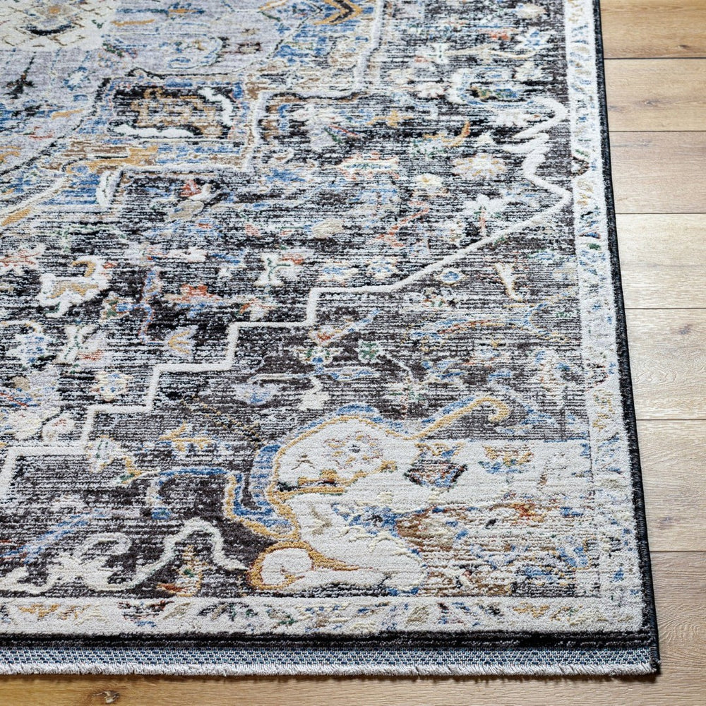 Livabliss Rivaldo Turkish Machine Woven Polyester Accent Rug with Fringe for Entryway or Bedside RVD2301-2439