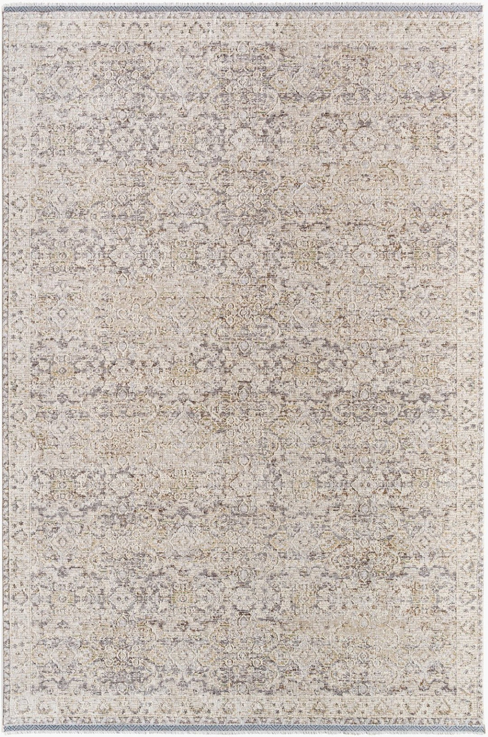 Livabliss Rivaldo Fringe Accent Rug Turkish Woven Polyester Medium Pile Entryway Bedroom RVD2311-2439