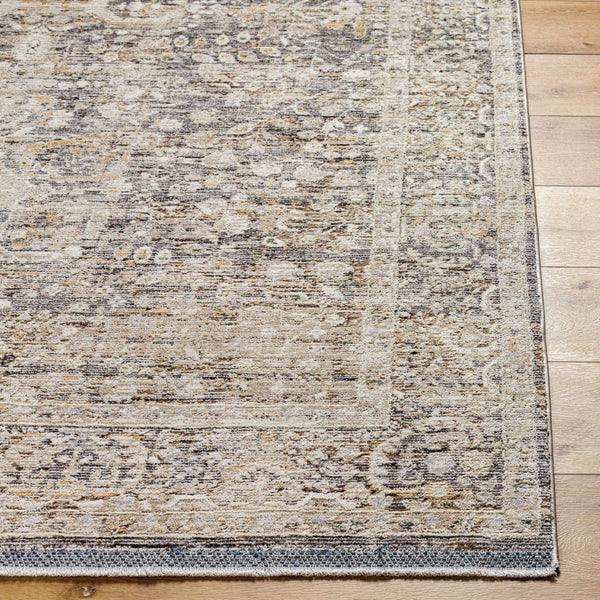Livabliss Rivaldo Bohemian Fringe Polyester Area Rug Machine Woven in Turkey for Entryways Cream, Light Br 2'4" x 3'9" RVD2312-2439