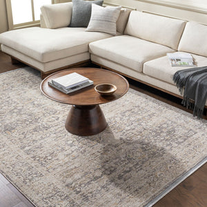 Livabliss Rivaldo Bohemian Fringe Polyester Area Rug Machine Woven in Turkey for Entryways Cream, Light Br 2'4" x 3'9" RVD2312-2439