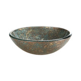 Reflex Vessel Sink - Blue/Copper Storm 16.5-inch RVE165SBC N/A