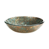 Reflex Vessel Sink - Blue/Copper Storm 18.125-inch RVE180SBC N/A