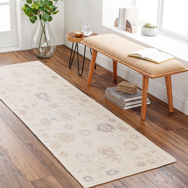 Surya Revere 10' X 14' Handmade Rug - Timeless Elegance, Durable No-pile Design, Eco-friendly Comfort Medium Gray Recycled Pet Yarn Rve2300-268