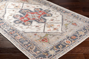 Surya Revere 10' X 14' Handmade Rug - Timeless Elegance, Durable No-pile Design, Eco-friendly Comfort Medium Gray Recycled Pet Yarn Rve2307-268